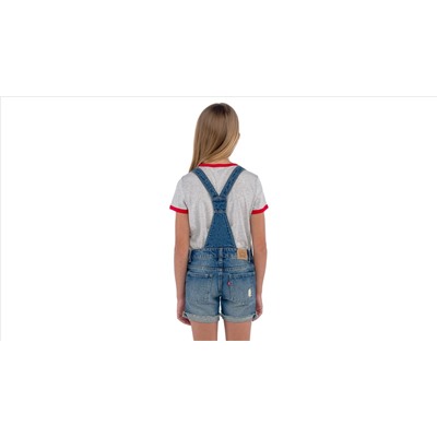 Big Girls 7-16 Denim Shortalls