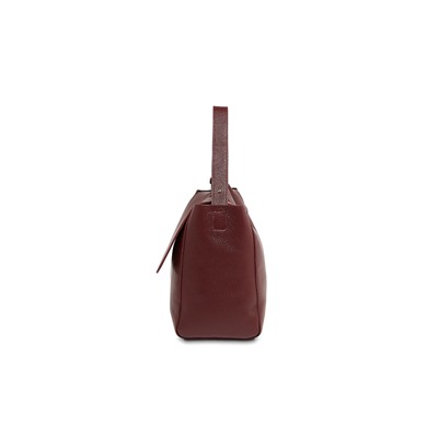 Bolso de piel Bage Burdeos