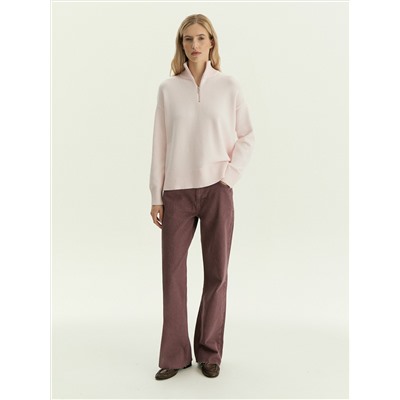 Свитер с воротником-стойкой, B3144/cwarts