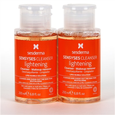 S*sd*rma PACK Duplo Sensyses Cleanser Lightening 20% Descuento