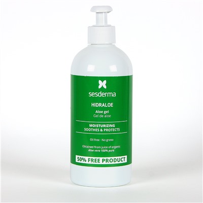 S*sd*rma Hidraloe Gel de Aloe 250 ml y 250 ml de Regalo