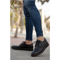 Daxtors D363 Siyah Erkek Günlük Klasik Casual Ayakkabı 22YDaD363100001