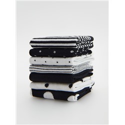 Socken mit hohem Baumwollanteil, 7er-Pack