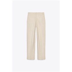 PANTALÓN RECTO CON LINO