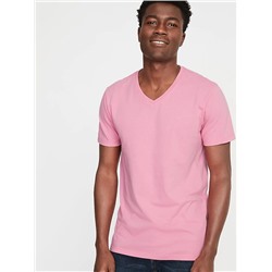 Soft-Washed V-Neck Tee for Men