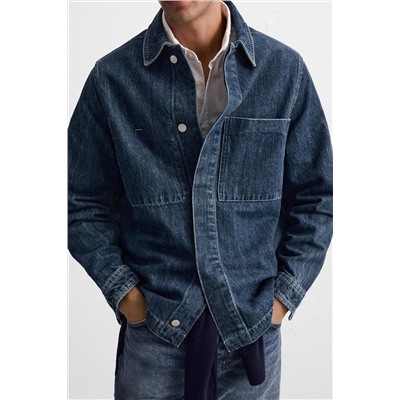 SOBRECAMISA DENIM BOLSILLOS