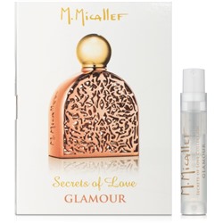 M.MICALLEF SECRETS OF LOVE GLAMOUR edp (w) 1ml пробник