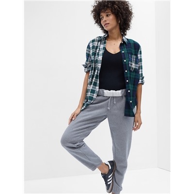 Relaxed Plaid Flannel Easy Shirt