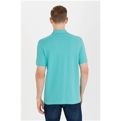 Erkek Mint Basic Polo Yaka Tişört