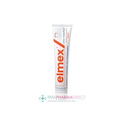 Elmex Anti-Caries Dentifrice Compatible Homéopathie sans Menthol 75ml