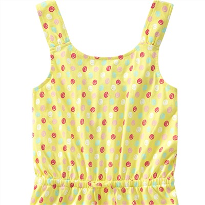 Mädchen Jumpsuit mit bunten Pünktchen
