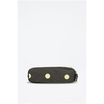 Estuche Leire Gris y amarillo