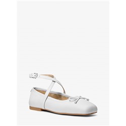 MICHAEL Michael Kors Collette Leather Ballet Flat
