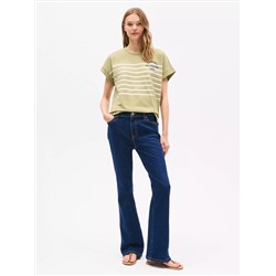 Hilfiger 1985 Logo Stripe T-Shirt