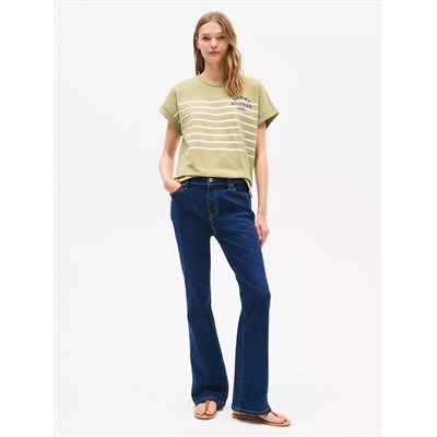 Hilfiger 1985 Logo Stripe T-Shirt