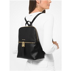 MICHAEL MICHAEL KORS Rhea Medium Pebbled Slim Backpack