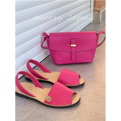 AB. Zapatos 320 FUXIA+PELLE 169 FUXIA