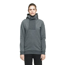 OUT HOODIE NEP DARK GREY