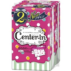 UNICHARM Гигиенические прокладки для женщин  Center in Normal с крылышками, 21см, 20*2 шт