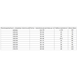 Брюки для девочки OSTI*N. Экспорт