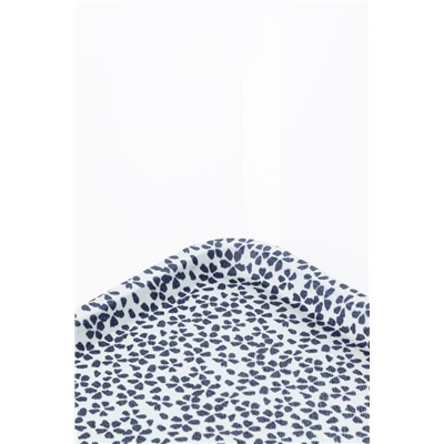 Rêve Bleu Fleur Sauvage Dikdörtgen Tepsi