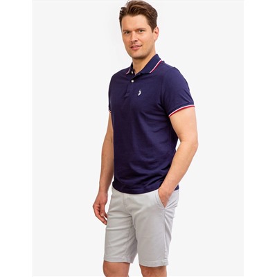 TIPPED OTTOMAN PIQUE POLO SHIRT