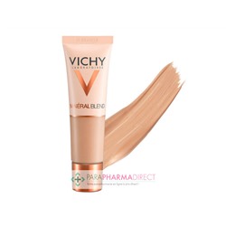 Vichy MineralBlend Fond de Teint Hydratant Teint Frais Tenue 16H Teinte 11 Granite 30ml