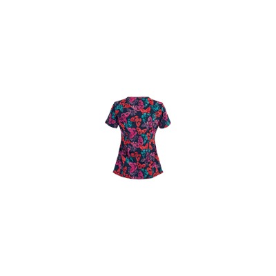Dickies Xtreme STRETCH Scrubs With Flying Colors Print Top