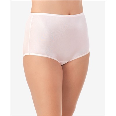 Vanity Fair Perfectly Yours Ravissant Nylon Full Brief Underwear 15712, Extended Sizes