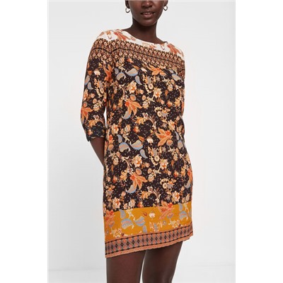 Vestido corto boho