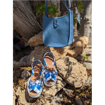 Avarca MENORQUINA 4393 azul+Ab.Zapatos PELLE Helena (310) azul АКЦИЯ