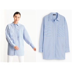 Bluse - gestreift