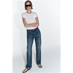 JEANS ZW RECTOS TIRO MEDIO CROPPED
