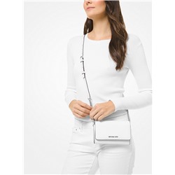 MICHAEL MICHAEL KORS Jet Set Travel Medium Pebbled Leather Convertible Crossbody Bag
