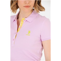 Kadın Manolya Basic Polo Yaka Tişört