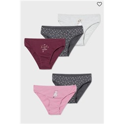 Multipack 5er - Slip - Bio-Baumwolle