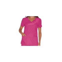 Orange Standard Scrubs Malibu Top