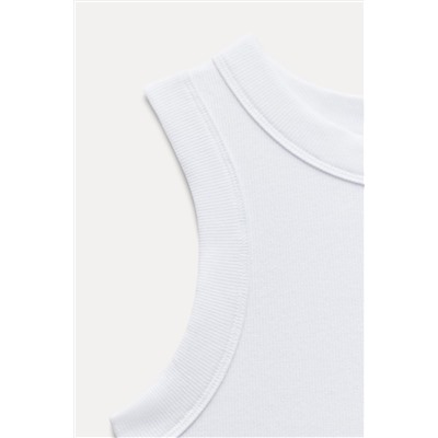 WIDE-RIBBED TOP