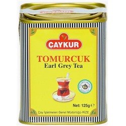 Чай черный "Caykur" Tomurcuk Бергамот 125 гр ж/б 1/24