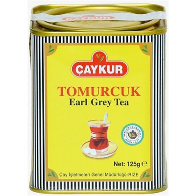 Чай черный "Caykur" Tomurcuk Бергамот 125 гр ж/б 1/24