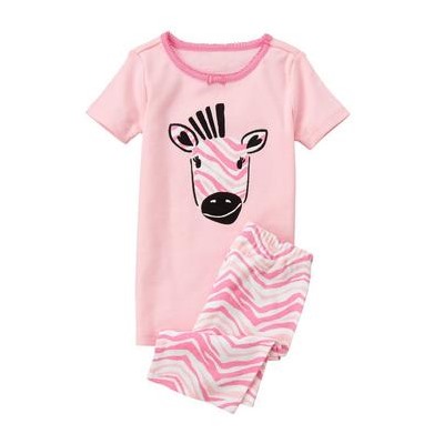 Zebra Shortie Two-Piece Gymmies®