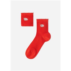 Kurze Socken für Mädchen mit maritimem Motiv