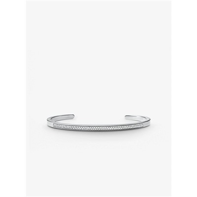 MICHAEL KORS Precious Metal-Plated Sterling Silver Pavé Nesting Cuff