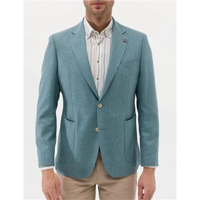 Turkuaz Spor Blazer Ceket