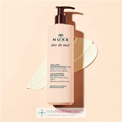 Nuxe Rêve de Miel Crème Corps Ultra Réconfortant 48h 400ml OFFRE SPECIALE -4€