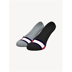 TOMMY HILFIGER NO-SHOW SOCK 2PK