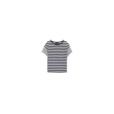 Linen Cropped T-Shirt