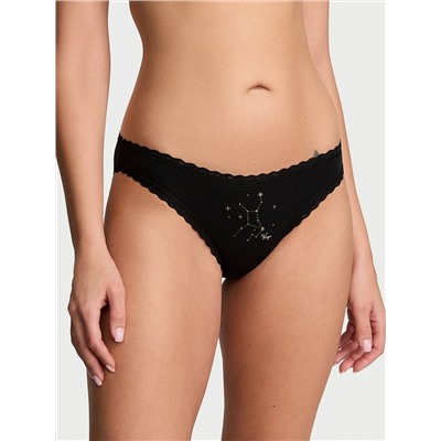 The Lacie Lace-Waist Bikini Panty