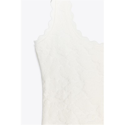 TOP JACQUARD STRETCH