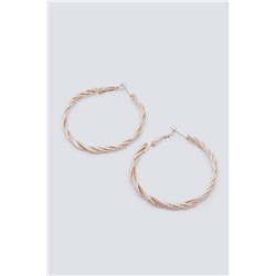 Pendientes aros entrelazados